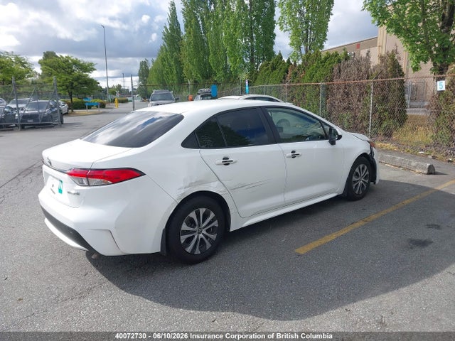 Aukcja sprzedaży 2022 Toyota Corolla Hybrid Base W/li Battery, vin: JTDBBMBE7N3501850, numer aukcji: 40072730
