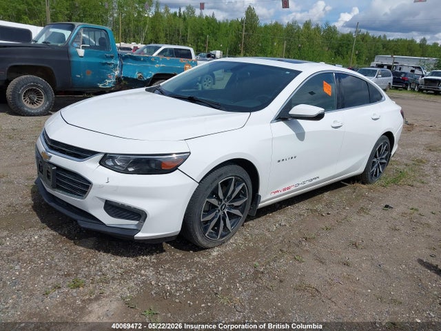 2018 Chevrolet Malibu Lt მანქანა იყიდება აუქციონზე, vin: 1G1ZD5STXJF264348, აუქციონის ნომერი: 40069472