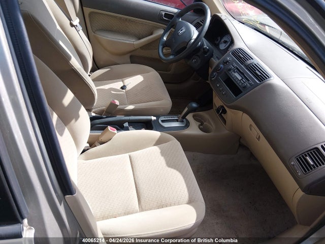 2004 Honda Civic Dx Vp მანქანა იყიდება აუქციონზე, vin: 2HGES16384H924275, აუქციონის ნომერი: 40065214