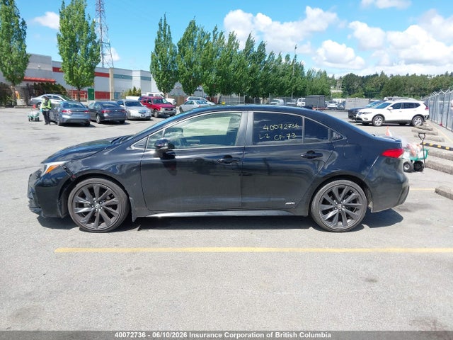Aukcja sprzedaży 2023 Toyota Corolla Hybrid Se, vin: JTDBDMHE4P3003254, numer aukcji: 40072736