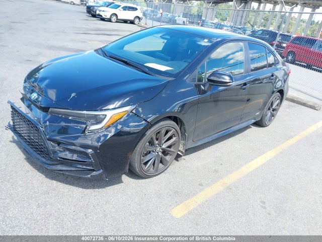 Aukcja sprzedaży 2023 Toyota Corolla Hybrid Se, vin: JTDBDMHE4P3003254, numer aukcji: 40072736