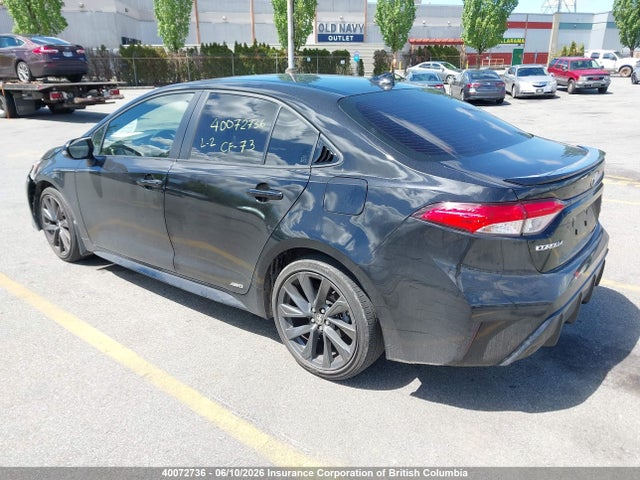 Aukcja sprzedaży 2023 Toyota Corolla Hybrid Se, vin: JTDBDMHE4P3003254, numer aukcji: 40072736