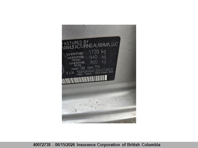 Aukcja sprzedaży 2013 Hyundai Elantra Gls/limited, vin: 5NPDH4AE2DH219031, numer aukcji: 40072738