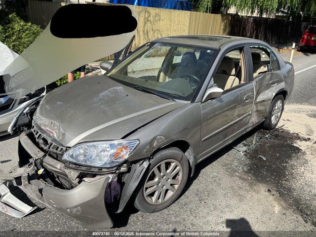 Продаж на аукціоні авто 2005 Honda Civic, vin: 2HGES16635H029143, номер лоту: 40072740