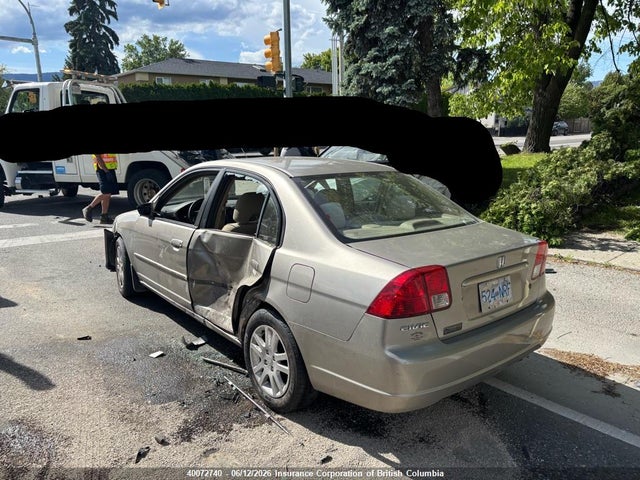 Продаж на аукціоні авто 2005 Honda Civic, vin: 2HGES16635H029143, номер лоту: 40072740