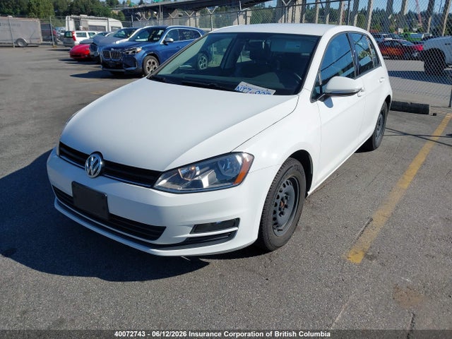 40072743 :رقم المزاد ، 3VW217AU0FM089300 vin ، 2015 Volkswagen Golf مزاد بيع