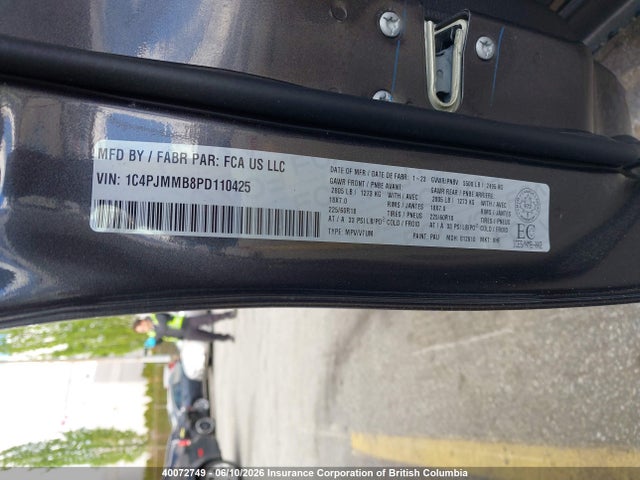 Jeep Cherokee Altitude Lux 2023 1C4PJMMB8PD110425 Image 9