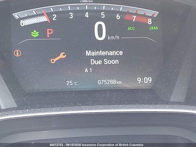 40072752 :رقم المزاد ، 2HKRW2H44LH230866 vin ، 2020 Honda Cr-v مزاد بيع