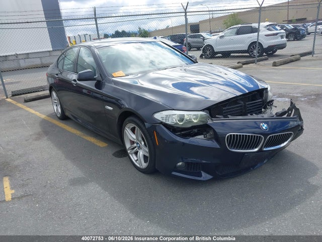 2013 Bmw 535i მანქანა იყიდება აუქციონზე, vin: WBAFU7C53DDU66421, აუქციონის ნომერი: 40072753