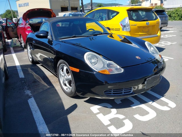 1999 Porsche Boxster მანქანა იყიდება აუქციონზე, vin: WP0CA2983XU626725, აუქციონის ნომერი: 40072760