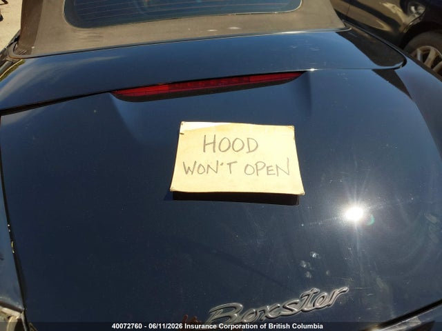 Продажа на аукционе авто 1999 Porsche Boxster, vin: WP0CA2983XU626725, номер лота: 40072760