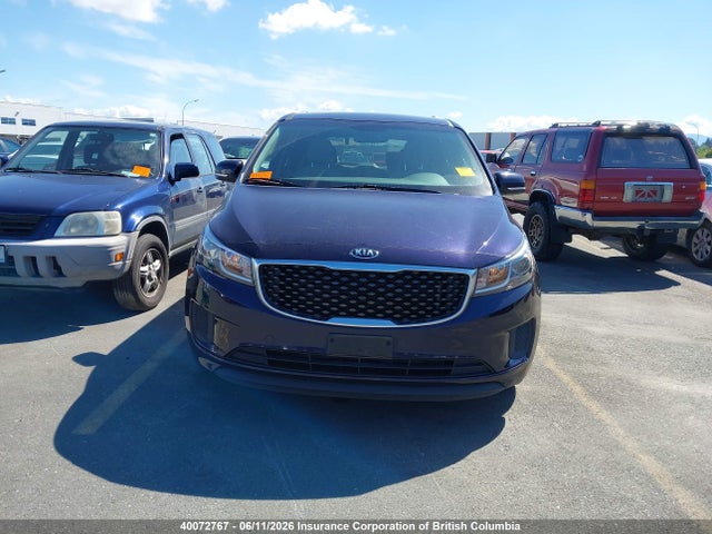 Aukcja sprzedaży 2018 Kia Sedona Lx, vin: KNDMB5C10J6392697, numer aukcji: 40072767