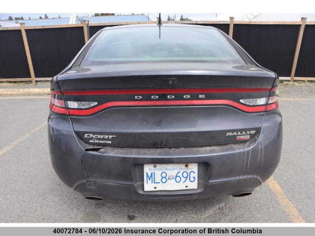 40072784 :رقم المزاد ، 1C3CDFBH0DD116986 vin ، 2013 Dodge Dart Sxt/rallye مزاد بيع