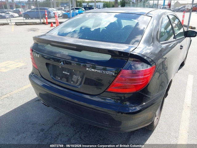 Aukcja sprzedaży 2002 Mercedes-benz C 230k Sport Oupe, vin: WDBRN47J52A263546, numer aukcji: 40072769