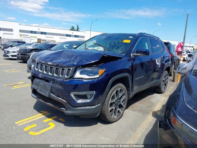 Jeep Compass Limited 2018 3C4NJDCB3JT493149 Image 2