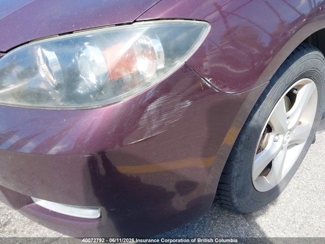2008 Mazda Mazda3 Gs/gx მანქანა იყიდება აუქციონზე, vin: JM1BK32F681825780, აუქციონის ნომერი: 40072792