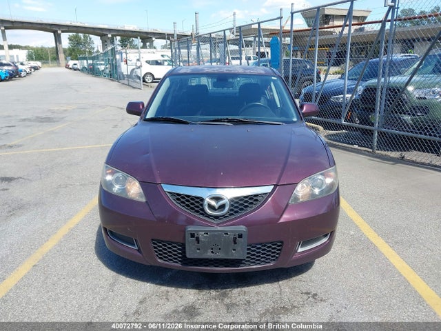 2008 Mazda Mazda3 Gs/gx მანქანა იყიდება აუქციონზე, vin: JM1BK32F681825780, აუქციონის ნომერი: 40072792