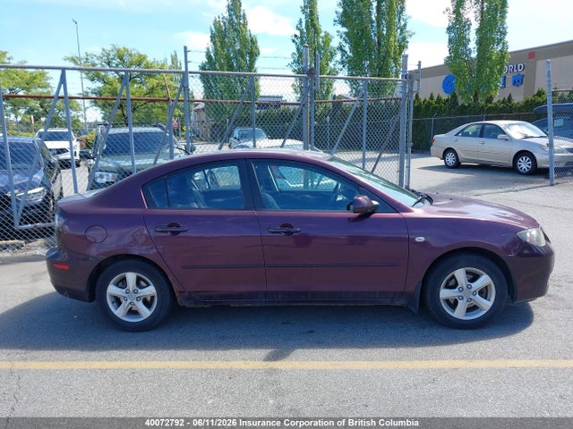 2008 Mazda Mazda3 Gs/gx მანქანა იყიდება აუქციონზე, vin: JM1BK32F681825780, აუქციონის ნომერი: 40072792