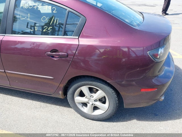 2008 Mazda Mazda3 Gs/gx მანქანა იყიდება აუქციონზე, vin: JM1BK32F681825780, აუქციონის ნომერი: 40072792