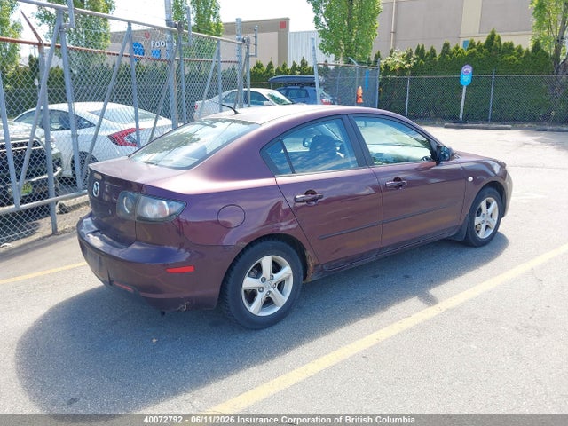 2008 Mazda Mazda3 Gs/gx მანქანა იყიდება აუქციონზე, vin: JM1BK32F681825780, აუქციონის ნომერი: 40072792