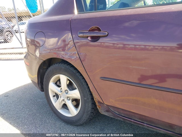 2008 Mazda Mazda3 Gs/gx მანქანა იყიდება აუქციონზე, vin: JM1BK32F681825780, აუქციონის ნომერი: 40072792