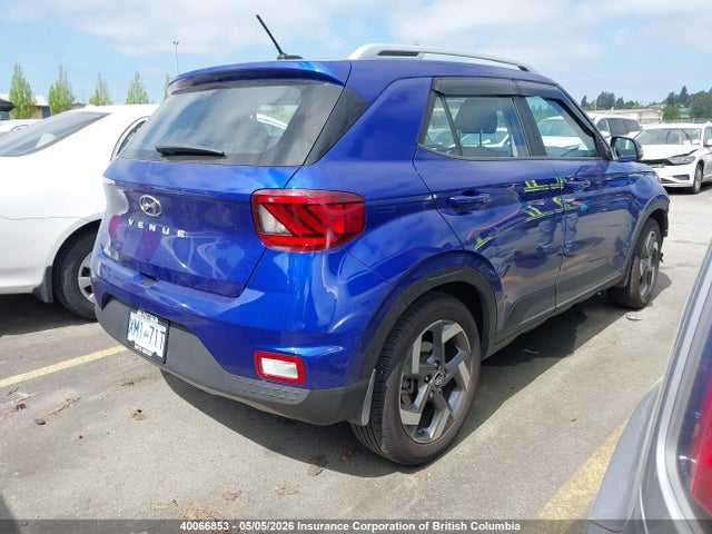 40066853 :رقم المزاد ، KMHRC8A3XSU364956 vin ، 2025 Hyundai Venue Sel/limited مزاد بيع
