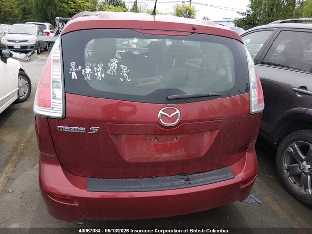 2008 Mazda 5 მანქანა იყიდება აუქციონზე, vin: JM1CR293680311326, აუქციონის ნომერი: 40067084