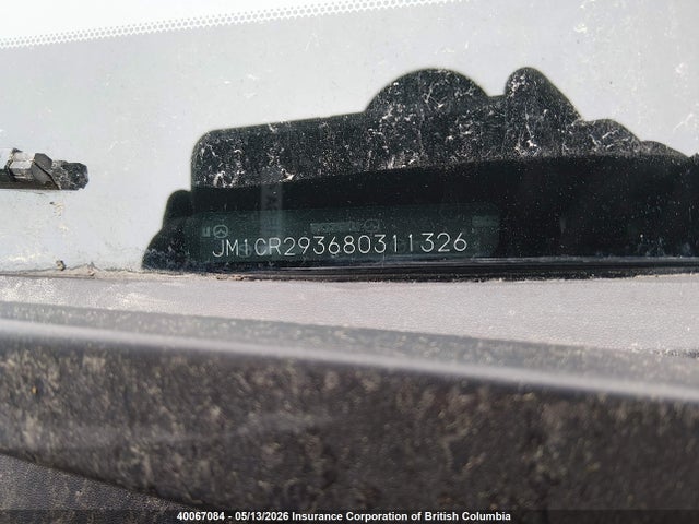 2008 Mazda 5 მანქანა იყიდება აუქციონზე, vin: JM1CR293680311326, აუქციონის ნომერი: 40067084