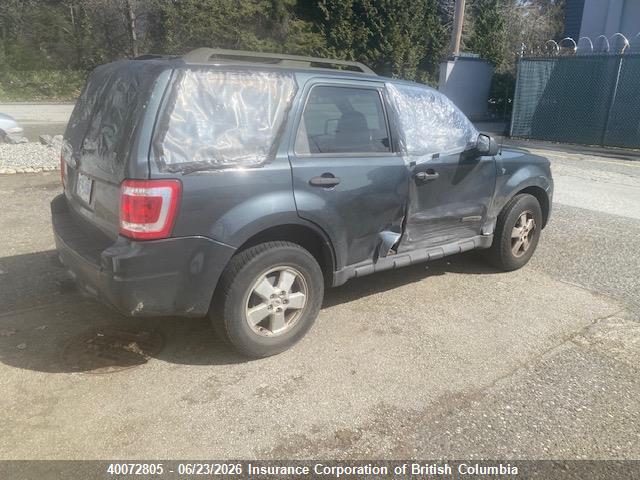 40072805 :رقم المزاد ، 1FMCU03108KD90003 vin ، 2008 Ford Escape Xlt مزاد بيع