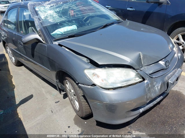 Продажа на аукционе авто 2005 Honda Civic Sdn, vin: 2HGES16655H034747, номер лота: 40069135