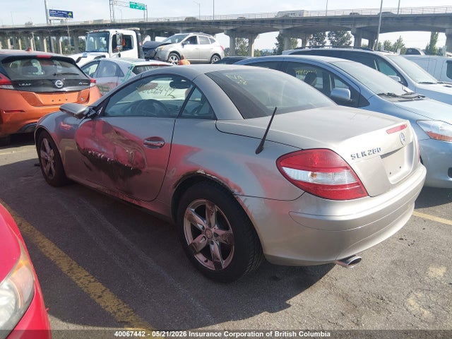 Продажа на аукционе авто 2008 Mercedes-benz Slk 280, vin: WDBWK54F88F180481, номер лота: 40067442