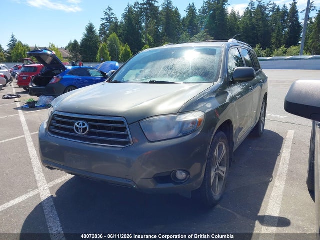 40072836 :رقم المزاد ، 5TDEK3EH3AS017003 vin ، 2010 Toyota Highlander Sport مزاد بيع