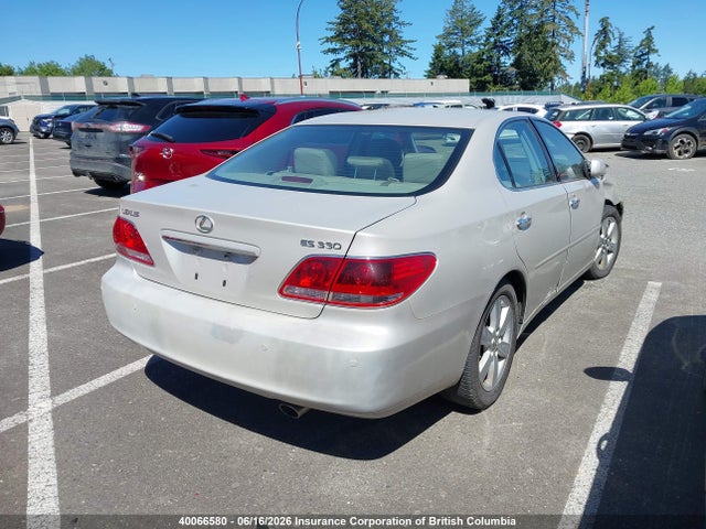 Продажа на аукционе авто 2006 Lexus Es 330, vin: JTHBA30GX65162796, номер лота: 40066580