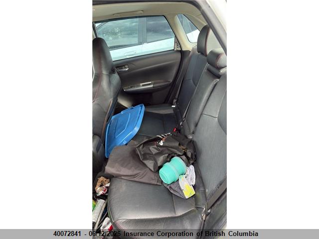 40072841 :رقم المزاد ، JF1GV7F6XBG505077 vin ، 2011 Subaru Impreza Wrx مزاد بيع