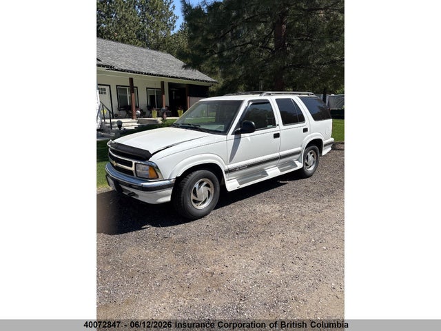 Продаж на аукціоні авто 1996 Chevrolet Blazer, vin: 1GNDT13W6T2260319, номер лоту: 40072847