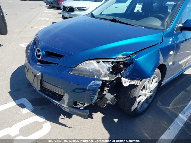 2007 Mazda 3 Hatchback მანქანა იყიდება აუქციონზე, vin: JM1BK343271700230, აუქციონის ნომერი: 40072849