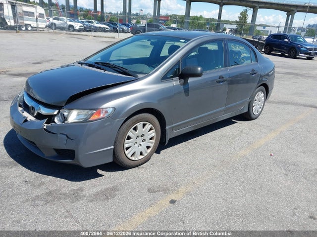 Aukcja sprzedaży 2009 Honda Civic, vin: 2HGFA16239H025698, numer aukcji: 40072864