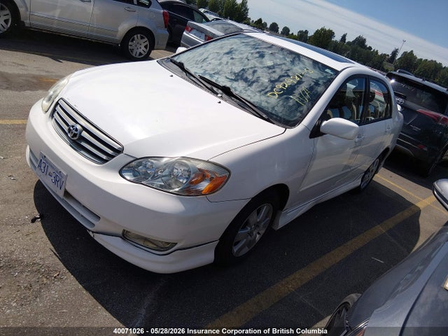Aukcja sprzedaży 2004 Toyota Corolla Ce/le/s, vin: 2T1BR32E14C812282, numer aukcji: 40071026