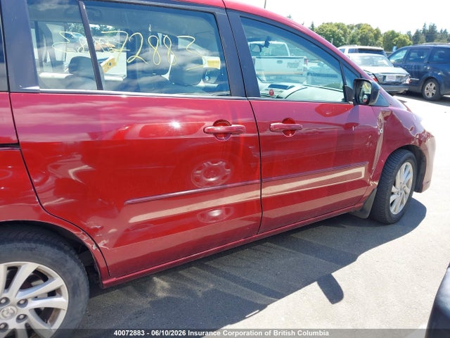 2009 Mazda 5 მანქანა იყიდება აუქციონზე, vin: JM1CR293X90328521, აუქციონის ნომერი: 40072883