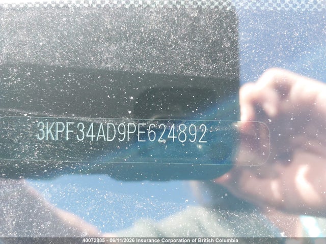 40072885 :رقم المزاد ، 3KPF34AD9PE624892 vin ، 2023 Kia Forte مزاد بيع