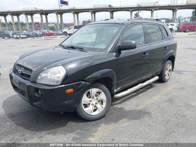 2008 Hyundai Tucson Gls მანქანა იყიდება აუქციონზე, vin: KM8JM12B98U730325, აუქციონის ნომერი: 40072886
