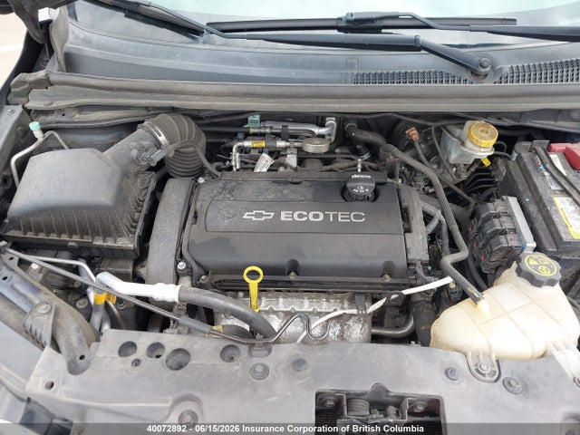 2015 Chevrolet Sonic მანქანა იყიდება აუქციონზე, vin: 1G1JA6SH3F4203062, აუქციონის ნომერი: 40072892