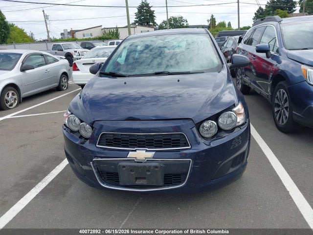 2015 Chevrolet Sonic მანქანა იყიდება აუქციონზე, vin: 1G1JA6SH3F4203062, აუქციონის ნომერი: 40072892