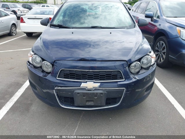 2015 Chevrolet Sonic მანქანა იყიდება აუქციონზე, vin: 1G1JA6SH3F4203062, აუქციონის ნომერი: 40072892