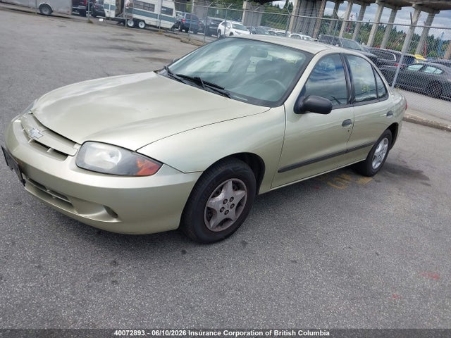 Продаж на аукціоні авто 2003 Chevrolet Cavalier, vin: 3G1JC52F73S122421, номер лоту: 40072893