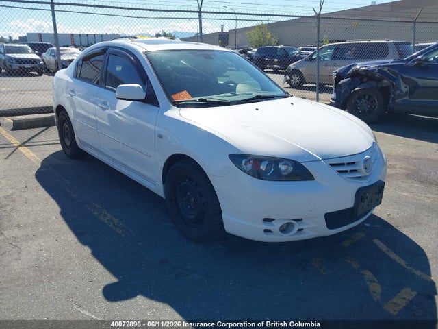 2006 Mazda 3 S მანქანა იყიდება აუქციონზე, vin: JM1BK123561544402, აუქციონის ნომერი: 40072896
