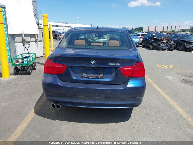 2011 Bmw 328i მანქანა იყიდება აუქციონზე, vin: WBAPK7C56BA973855, აუქციონის ნომერი: 40072904