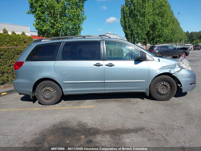 40072908 :رقم المزاد ، 5TDZA29C66S389388 vin ، 2006 Toyota Sienna Ce مزاد بيع