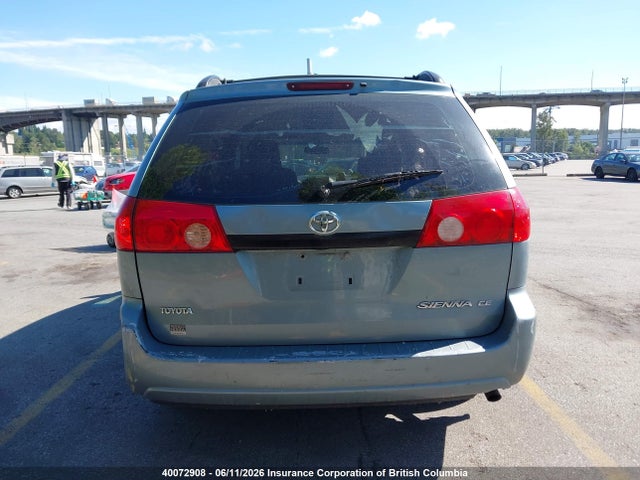 40072908 :رقم المزاد ، 5TDZA29C66S389388 vin ، 2006 Toyota Sienna Ce مزاد بيع