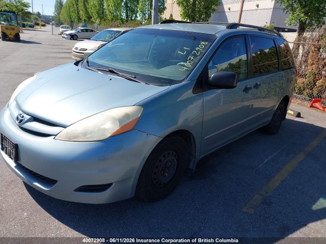 40072908 :رقم المزاد ، 5TDZA29C66S389388 vin ، 2006 Toyota Sienna Ce مزاد بيع